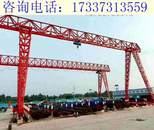 山东东营花架龙门吊厂家 龙门吊的防风夹轨器